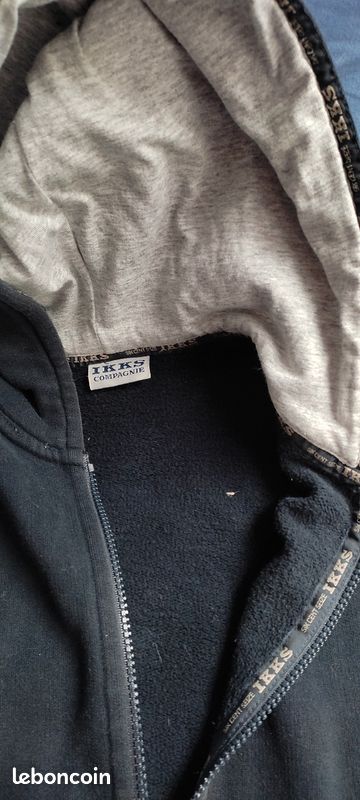 Veste sweat molletonnée IKKS (image 4)