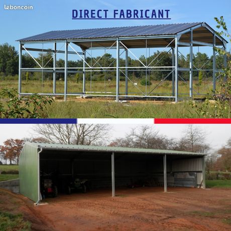 Hangar metallique d'occasion - Matériel agricole