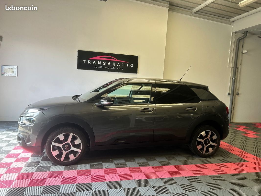 CITROEN C4 CACTUS BlueHDi 100 cv Shine - Caméra de recul / Carplay/Android auto - Garantie (image 2)