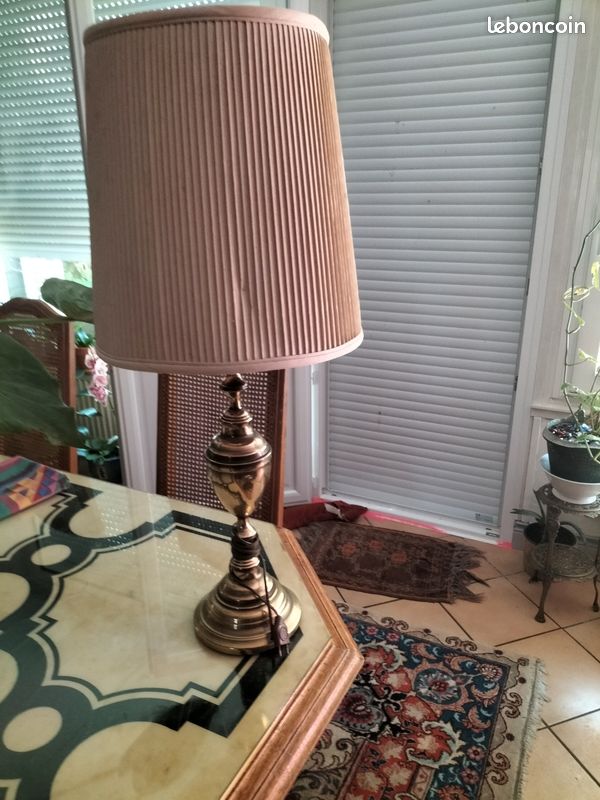 Lampe eu cuivre (image 5)