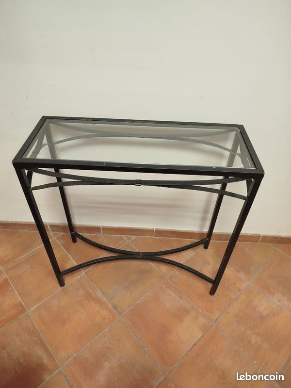 Console avec verre épais (image 1)
