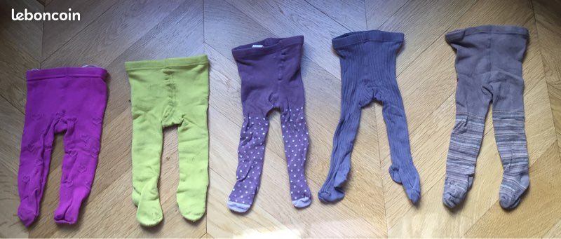 Collants 6 / 12 mois - taille 17/18 (image 1)