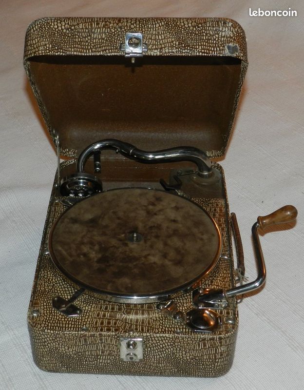 Gramophone Pathé 0051 fonctionnel et en très bon état (image 3)