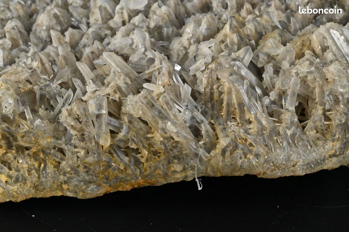 Amas de cristaux de Quartz Chamonix France 8,8 kg minérale Collection (image 10)