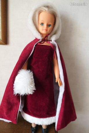 Tenue Week-end 1976 Pour Poupée Cathie Bella - Vintage (petit Défaut)