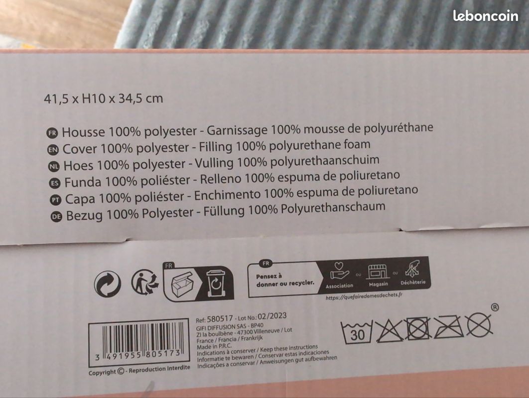 Coussin de chaise ergonomique (image 2)