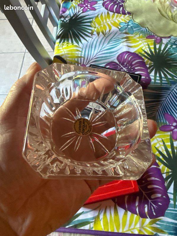 Cendrier cristal d arques (image 3)