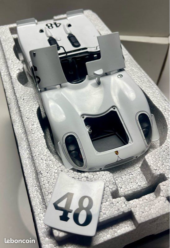 Miniature 1/18 auto art Porsche muséum Porsche 908/02 sebring 1970 Steve mcqueen N 48 (image 13)
