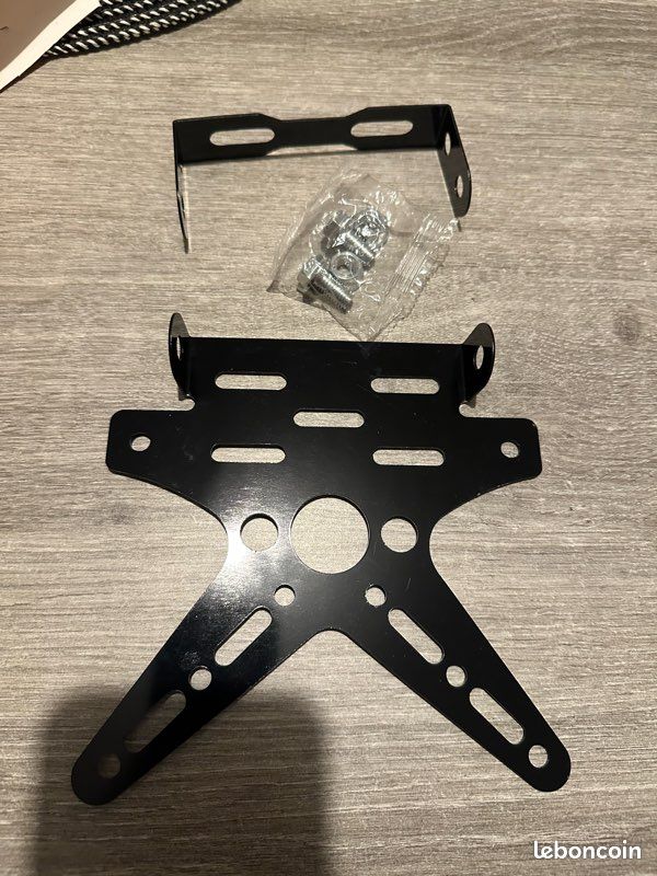 Porte-disque Fiscal Pour Moto, Quad, Scooter - Support Hexagonal En Aluminium étanche Avec Clé Allen