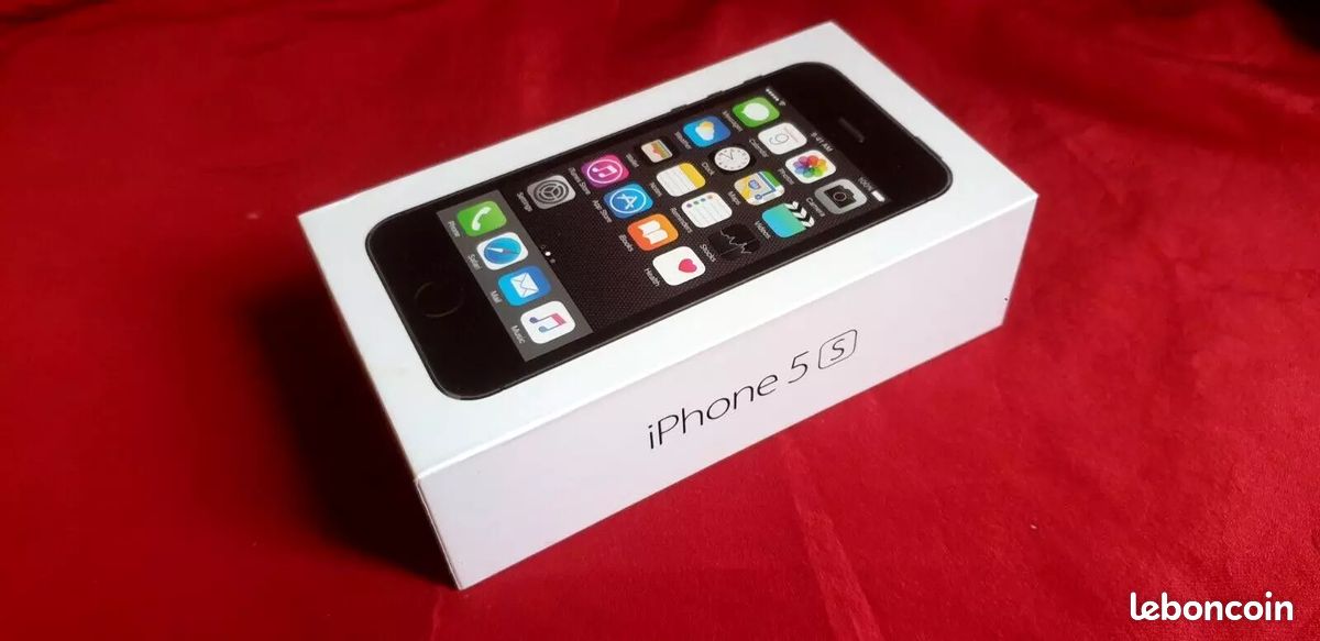 Boîte Vide IPhone 5S – Apple – Emballage D’origine – Ouvert Mais Jamais Utilisé