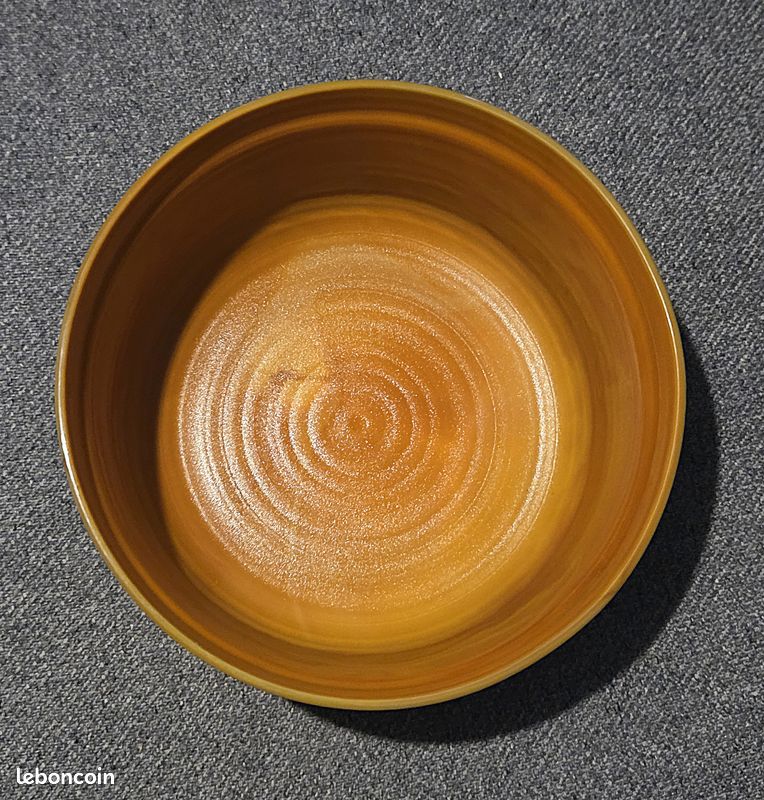 Saladier en verre type grès marque Arcopal France (image 2)
