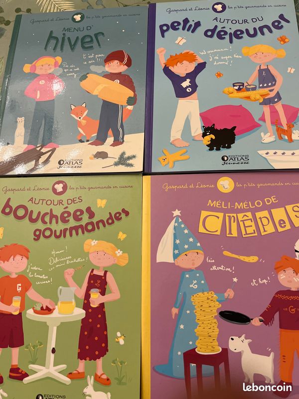 12 livres de recettes Gaspard et Léonie (image 2)