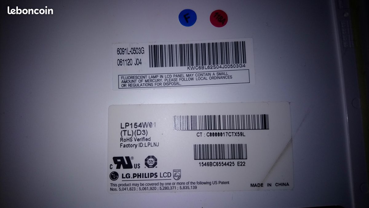Plasturgie Ecran Acer Aspire d’occasion | Plus que 4