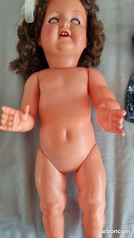 Poupée Ancienne Petit Colin Parisette - Raynal - Jambes Fines - Rare