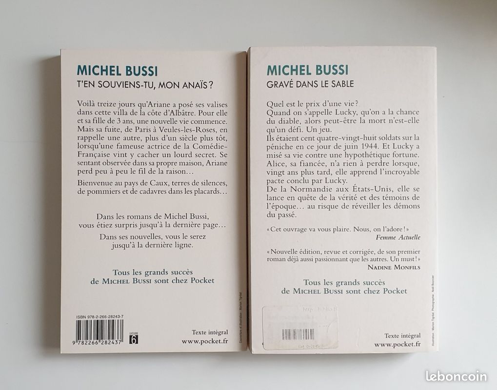 Lot de 2 livres MICHEL BUSSI (image 2)