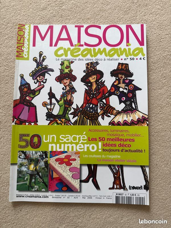 Lot magazines Maison creamania (image 7)