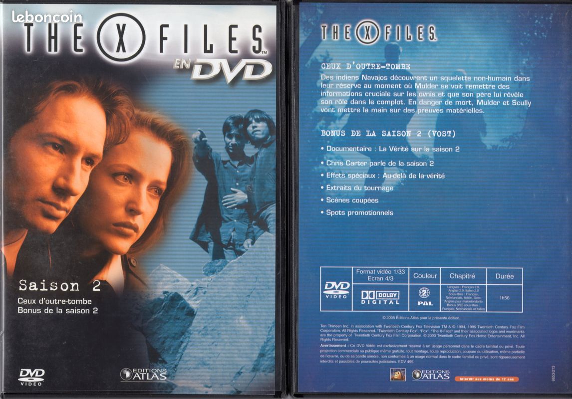 The X Files saison 2 Vol 13 - DVD - Films