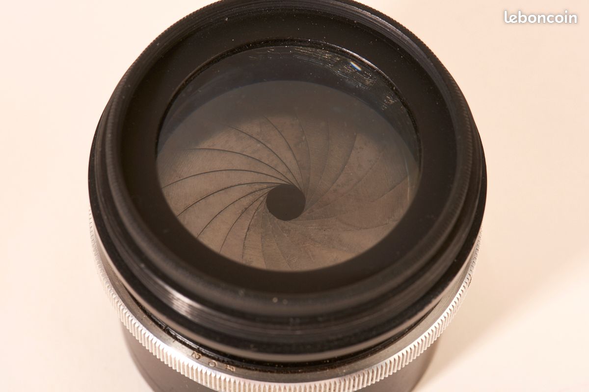 LENS OBJECTIF SOM BERTHIOT PARIS FLOR A 1:4.5 F = 105 à nettoyer( to