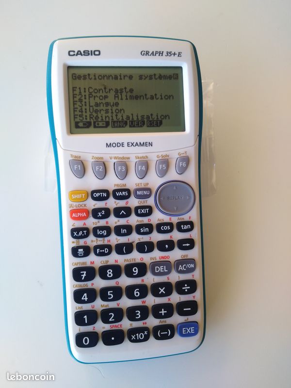 Calculette Casio graph 35 + (image 6)