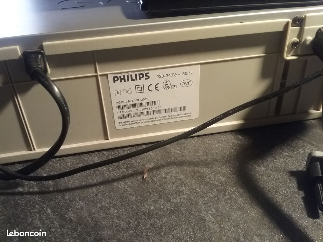 Magnétoscope Philips VR730 turbo drive PAL/SECAM ( avec