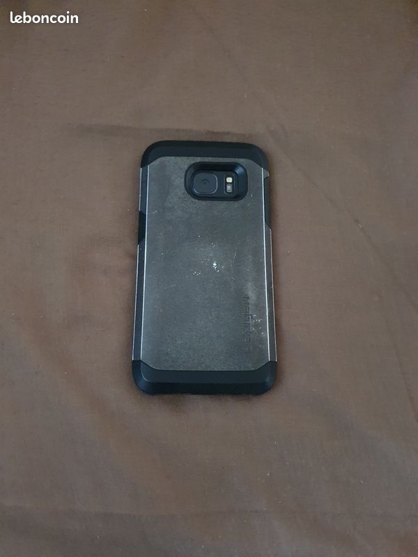 Samsung s7 + coque et protection ecran incassable (image 1)
