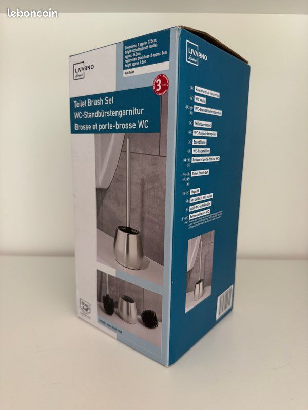 Brosse et porte brosse WC (image 2)