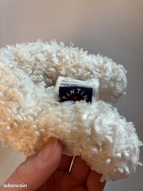 Peluche Milou vintage (image 9)