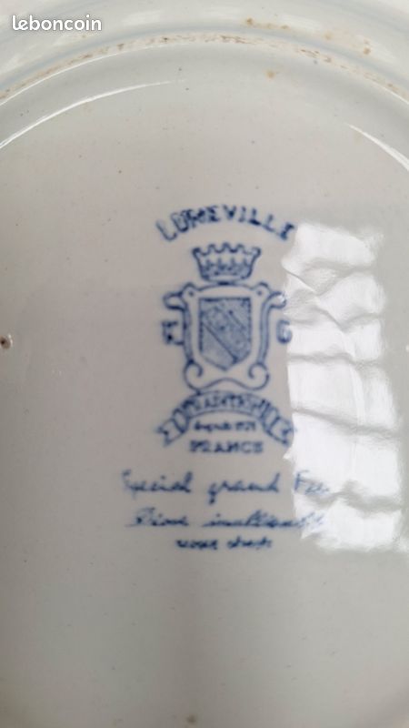 Assiette luneville (image 2)