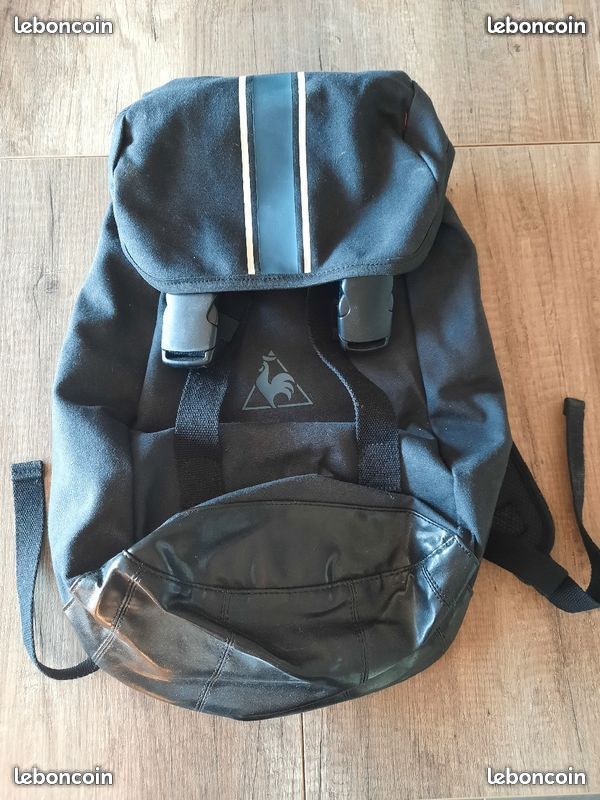 Sac Vintage Le Coq Sportif - Simili Cuir - Handbag Années 80/90 - Chine