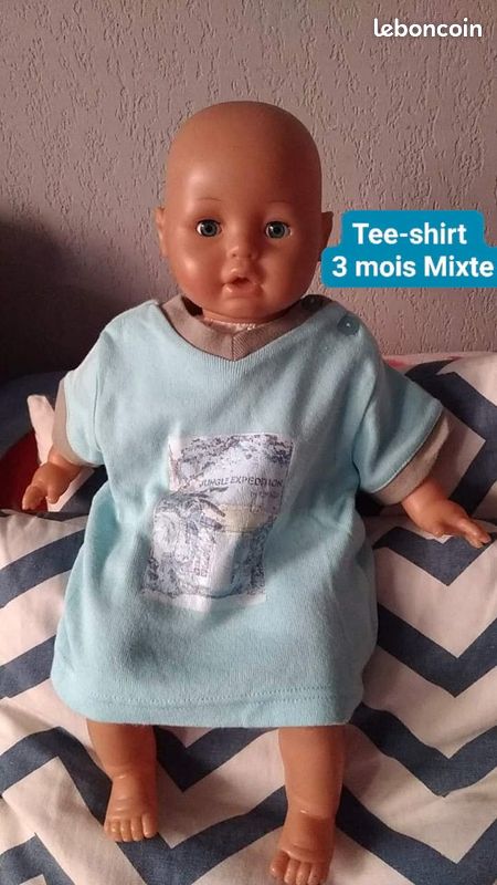 Tee-shirt 3 mois (image 1)