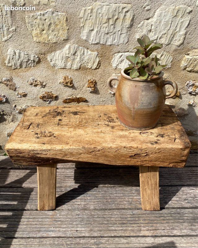 Banc/tabouret en bois (image 3)