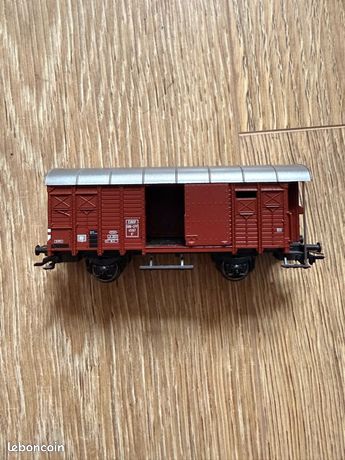 Wagon AS Voiture SBB-CFF Mixte Verte Et Toit Gris, échelle O, Réf.302000
