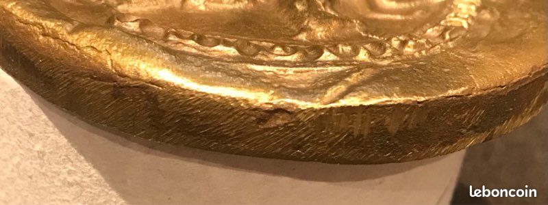 Médaillon Maya Aztèque, Double Face En Bronze – Idéal Presse-papiers Ou Objet Déco