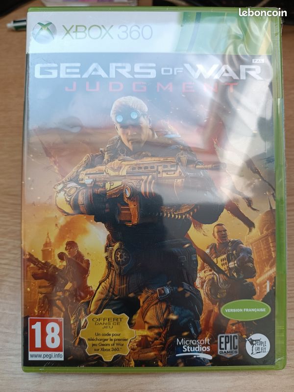 Jeu Gears Of War Judgment Xbox 360 - Version PAL FR Complète - Bon état