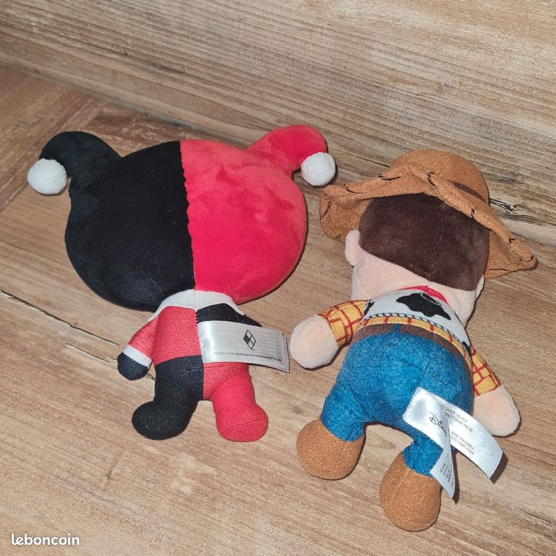 Peuluche Harley Quinn et woody (image 2)