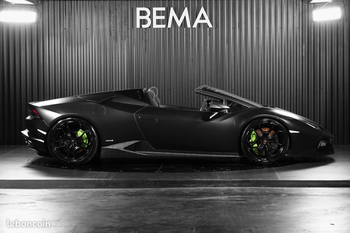 LAMBORGHINI HURACÁN SPYDER LP610-4 V10 610cv | Malus payé | Lift | Freins céramique | Suspension magnéto | À partir de 1689/mois (image 8)