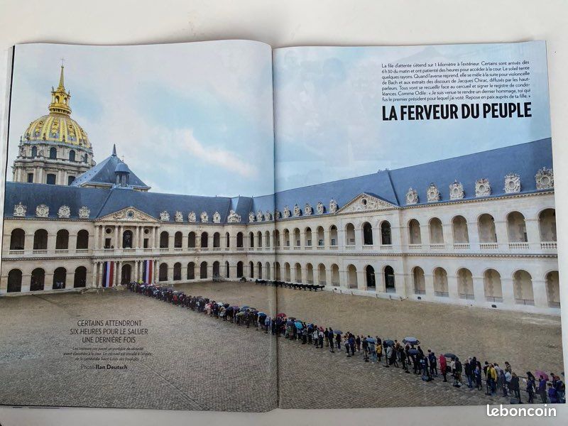 PARIS MATCH No 3674 - JACQUES CHIRAC DERNIER ADIEU (image 4)