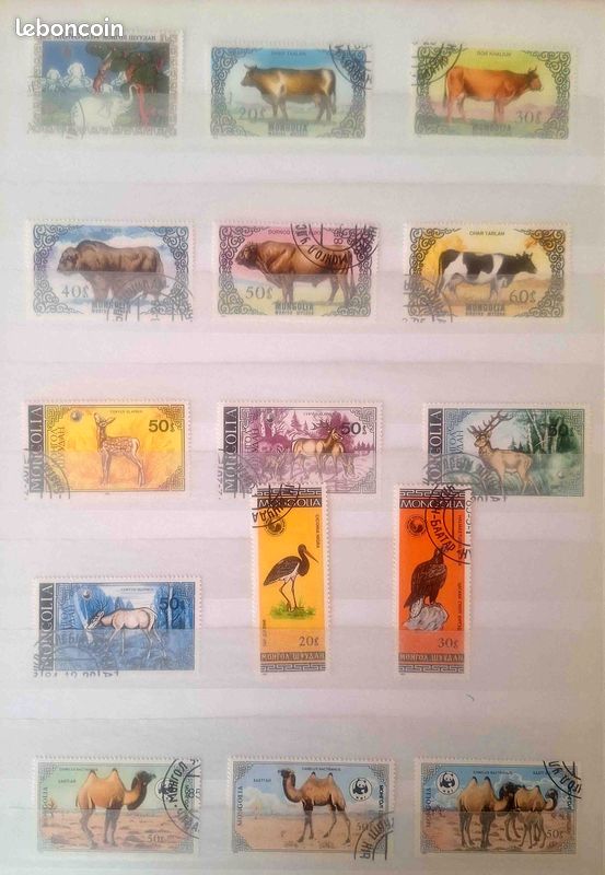 Mongolie – Lot De 100 Timbres Divers – Pour Collectionneurs – Qualité PROPHILA Garantie