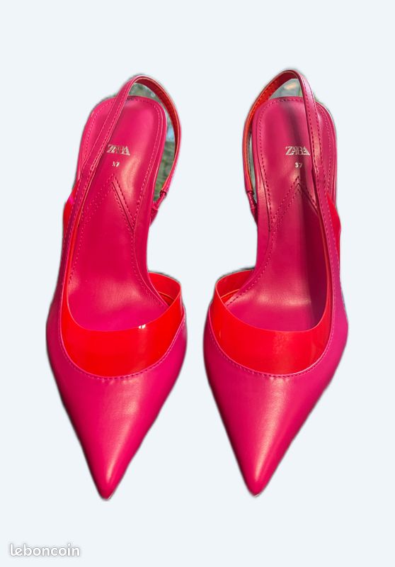 Escarpin Chaussure Femme Zara France CHAUSSURES À TALONS À BOUCLES