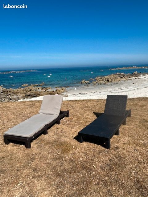 Transat-bain de soleil résine plastique (image 1)