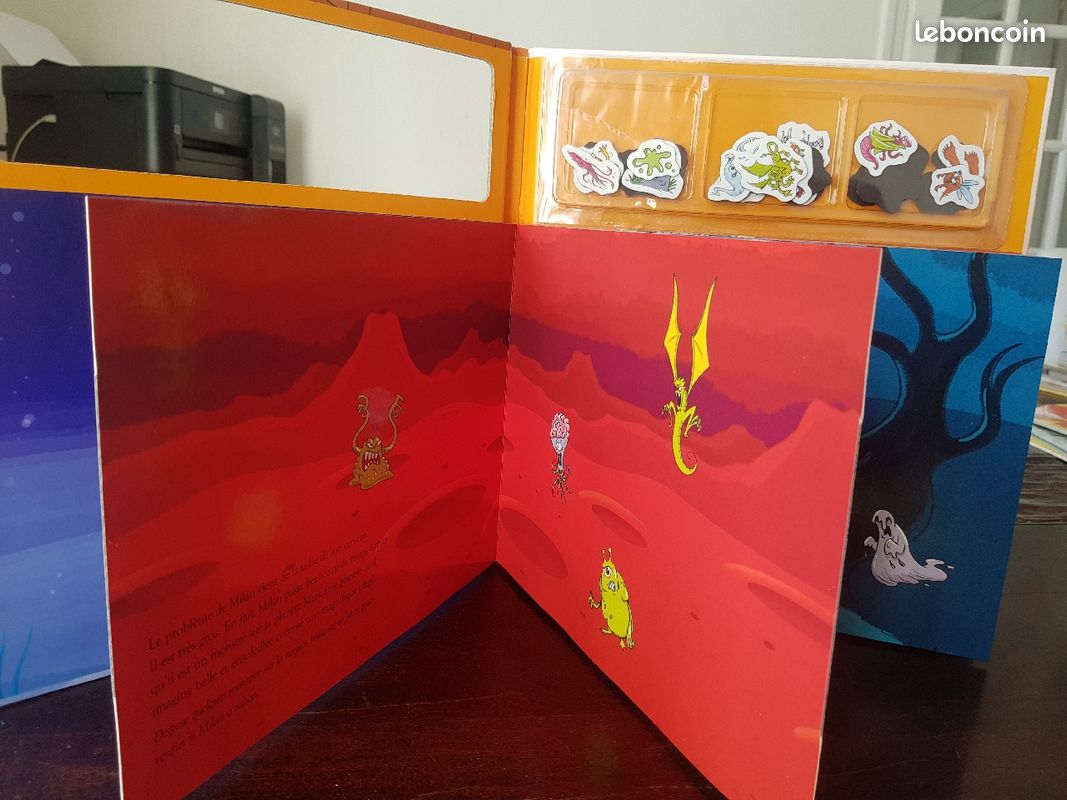 Grand livre Drole de magnets Les Monsres (image 2)