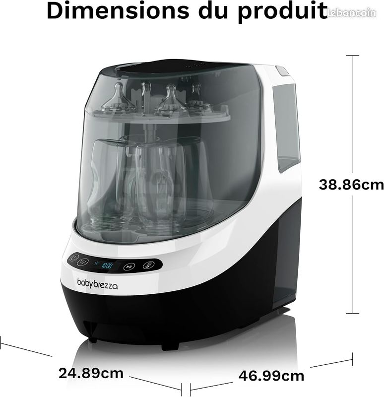 Baby Brezza - Lave-biberons Bottle Washer Pro (30% remise) + pastilles cadeaux (image 2)