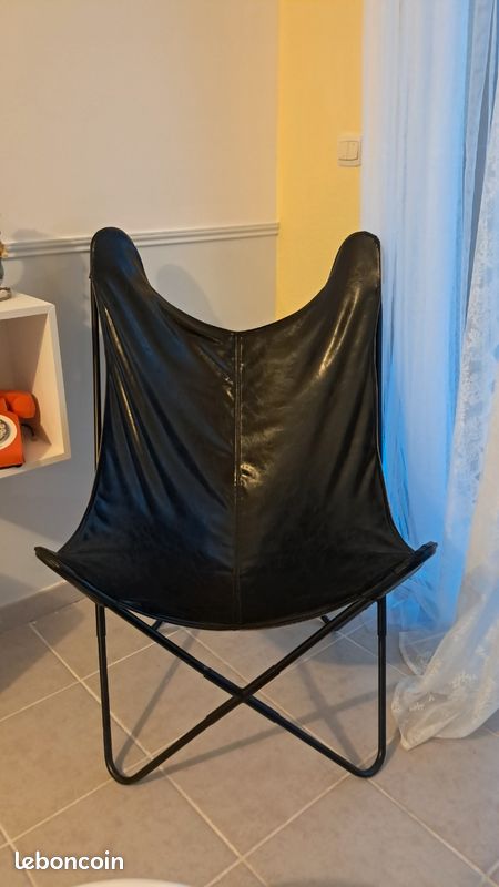 Fauteuil imitation cuir (image 2)