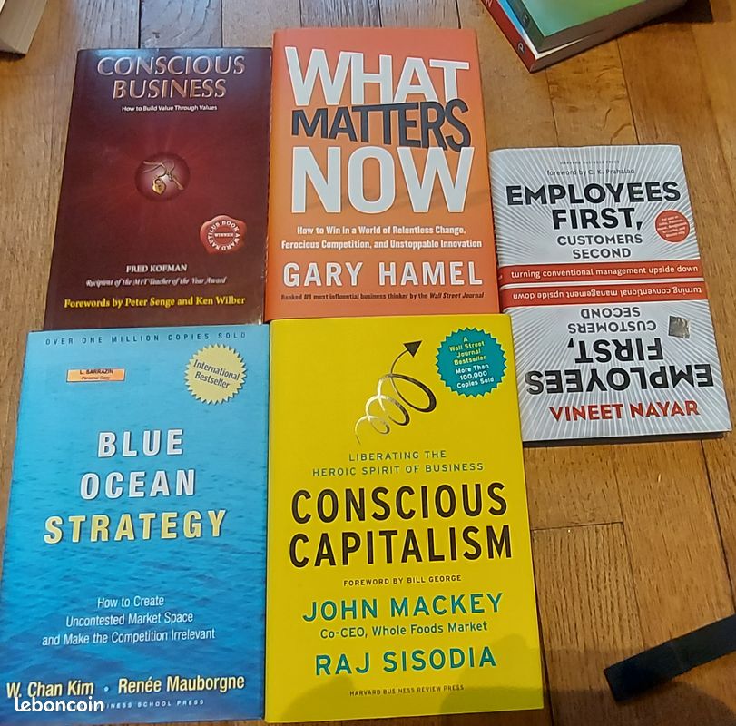 ENTREPREUNARIAT AGILE 01 - Lot 5 livres (image 1)