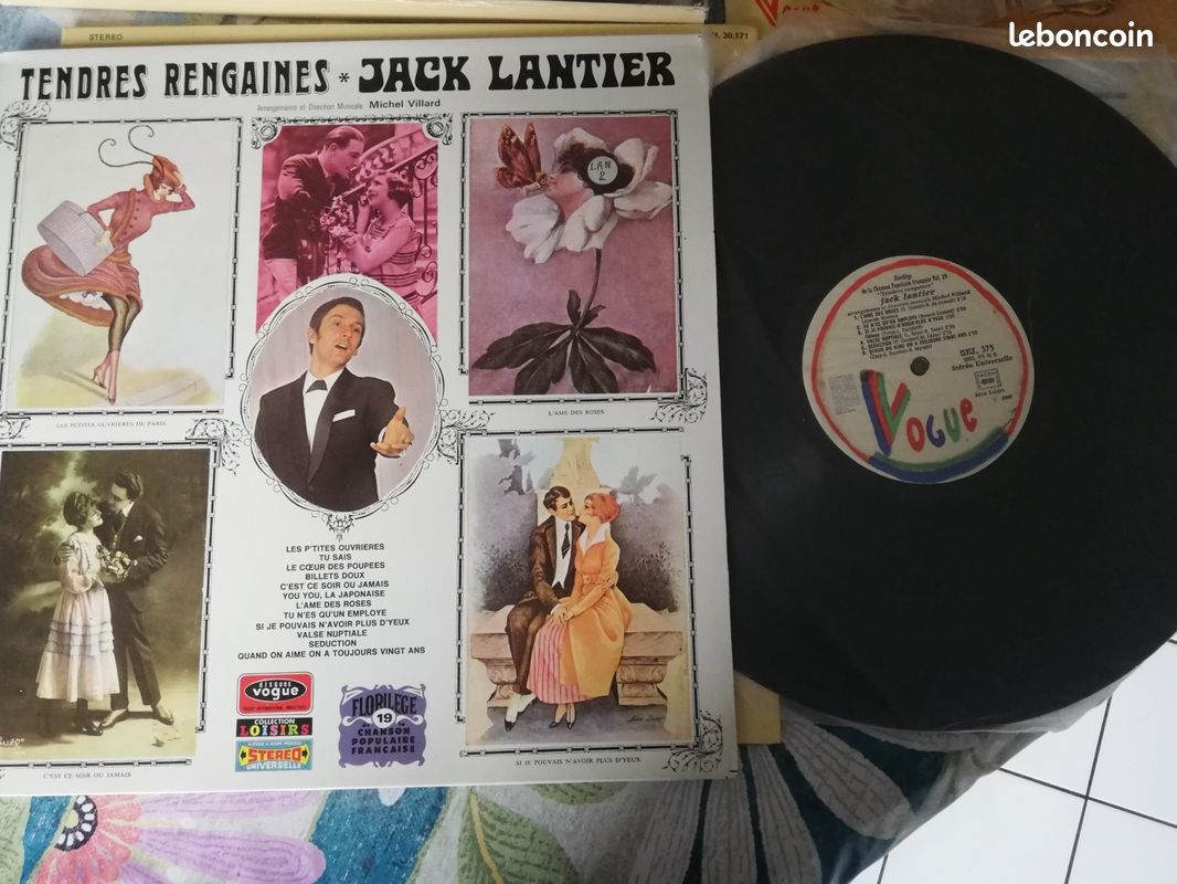Jack Lanier. Vieux Vinyle - 33 tours (image 3)
