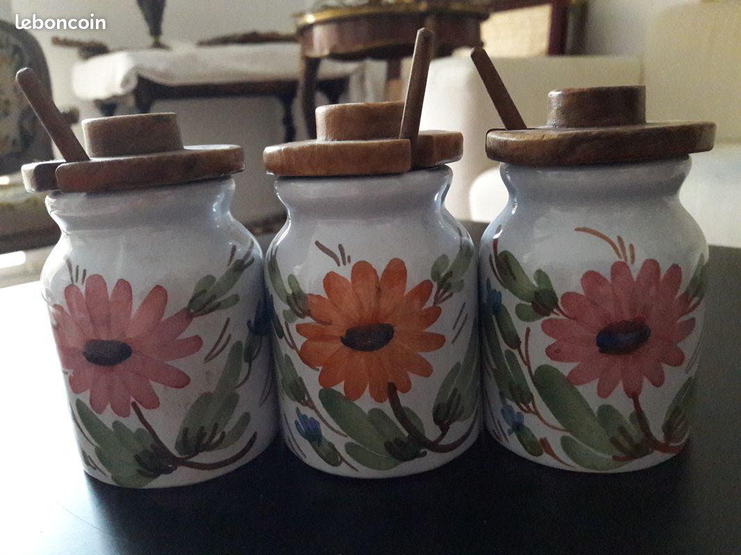 Ensemble de 3 pots à moutarde (image 5)
