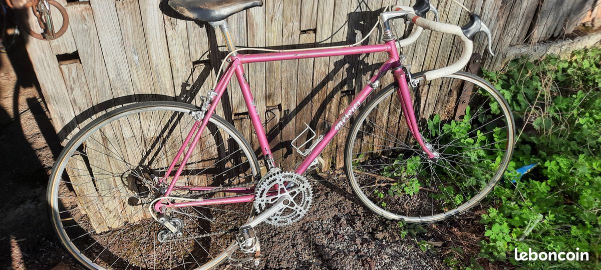 Vélo De Course Mercier Vintage - Cadre Rose - Bon état