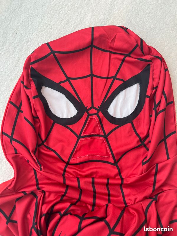 Rubie's – Déguisement Marvel Officiel Spider-Man Classique Pour Enfant – Combinaison + Masque + Couvre-chaussures – Tailles 3 à 10 Ans – Carnaval, Halloween