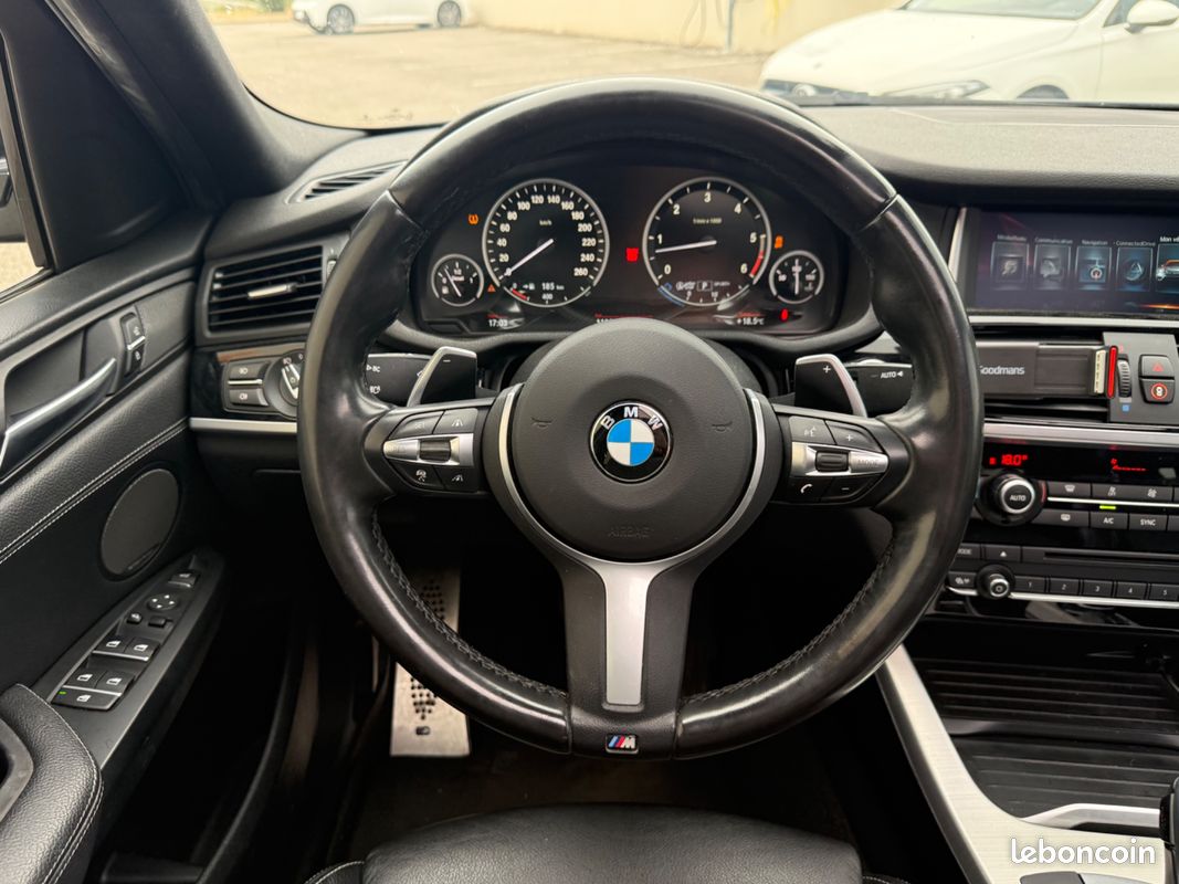 BMW X4 3.0 D 260CH M-SPORT XDRIVE BVA8 - ENTRETIEN BMW - SIÈGE CHAUFFANT - TOIT OUVRANt (image 4)