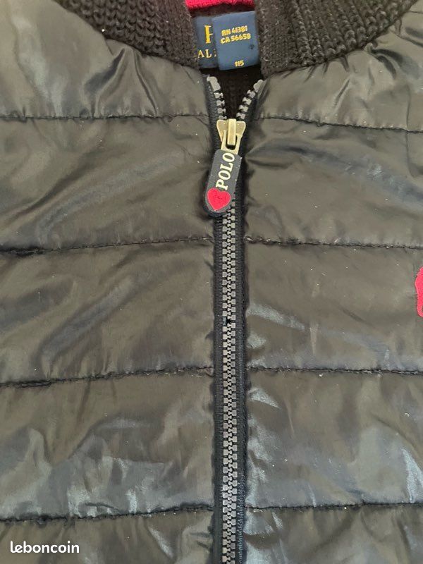 Veste Ralph Lauren fille 5 ans GRO01 (image 3)